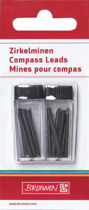 Image du produit Mines de boussole (Recharge pour boussole, Noir, 0.02 mm)