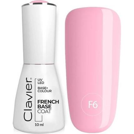 Clavier, Smalto per unghie, Luxury Nail Hybrid Uv Base Coat F6 10Ml (Altea, Base Coat)