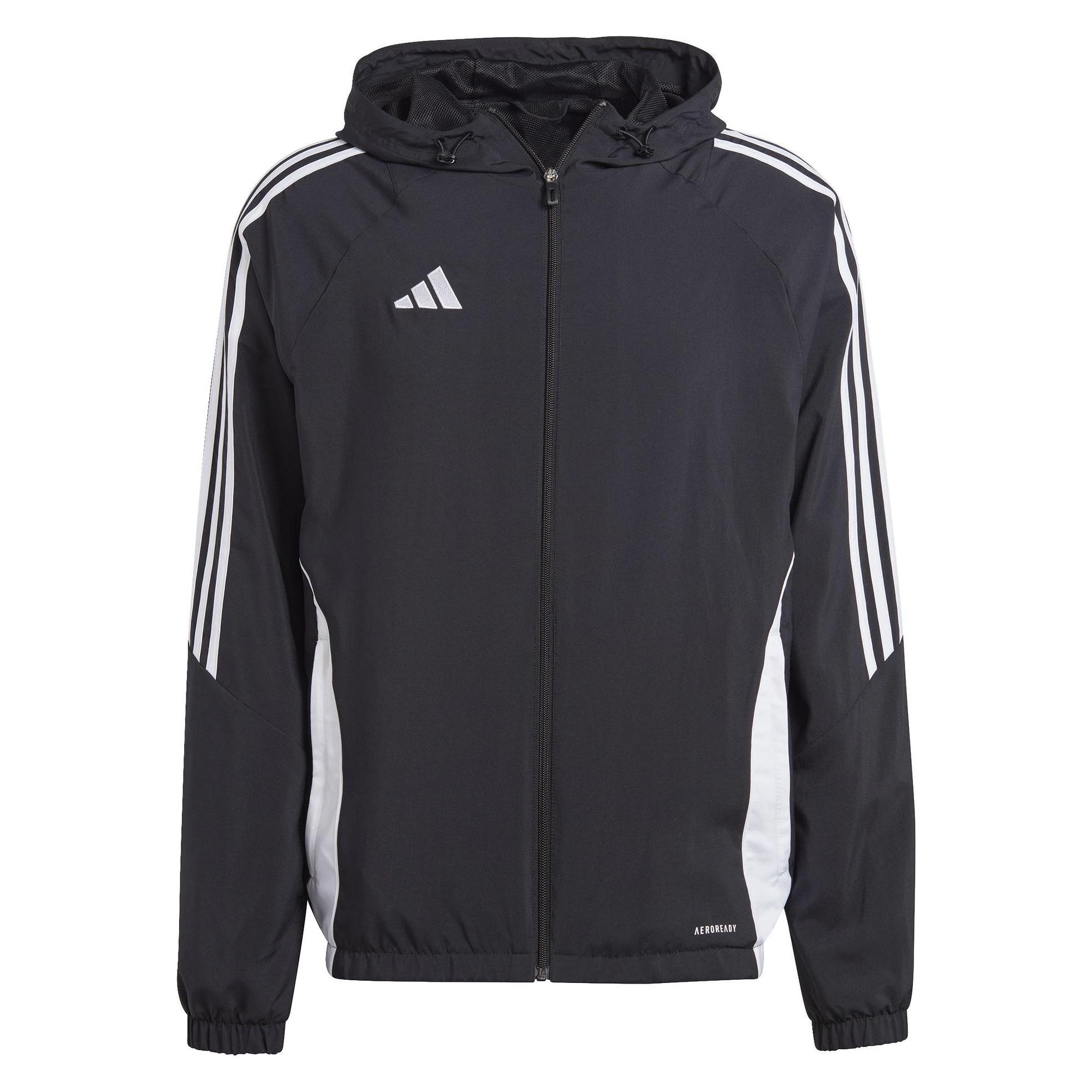 Adidas, Mannen, Outdoor Jassen, TIRO24 Wb (L), Zwart, Wit, L