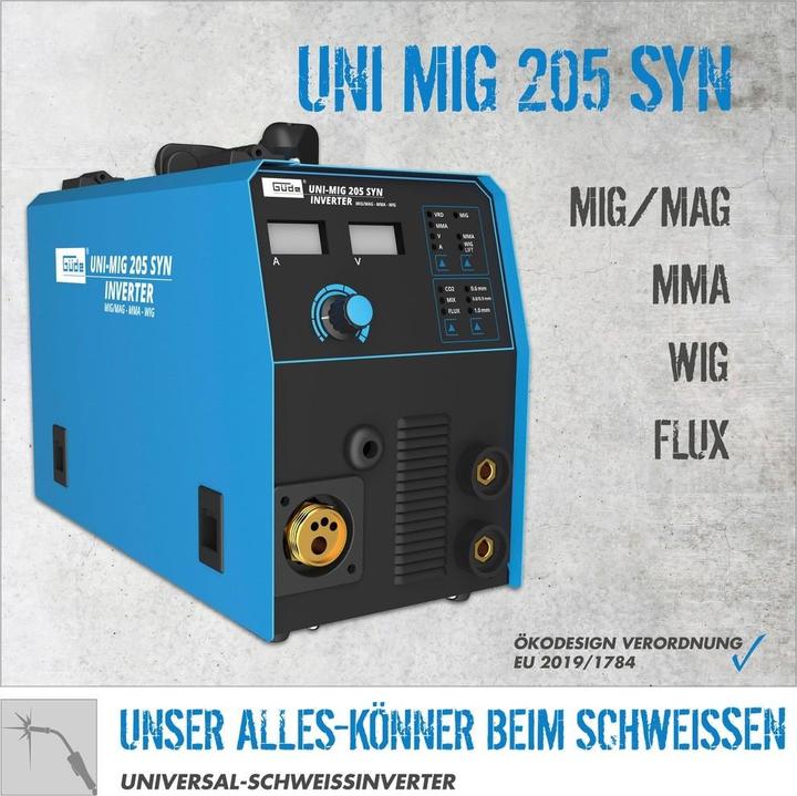 Actual product image Güde Uni-Mig 205 SYN