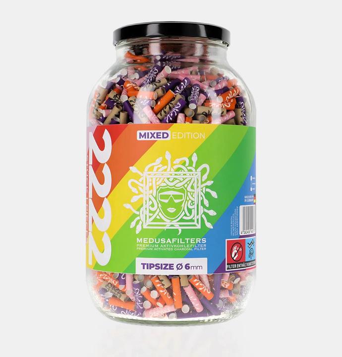 Image du produit Medusa Filtres à charbon actif Mixed - 2222 pcs. en verre