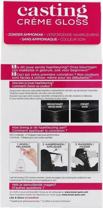 Immagine prodotto L'Oréal Paris Loreal Paris Casting Creme Gloss 200 Hair Color (Cioccolato di mezzanotte)
