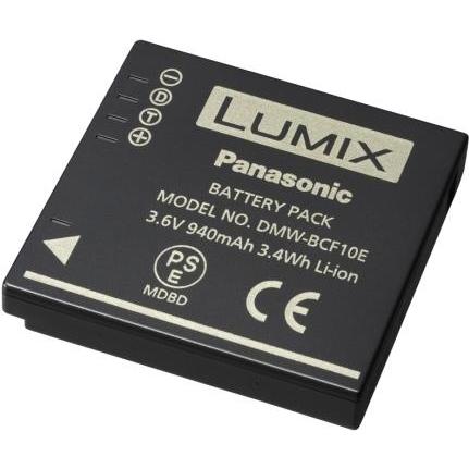 Panasonic DMW-BCF10E, Akku (Akku), Kamera Stromversorgung, Schwarz