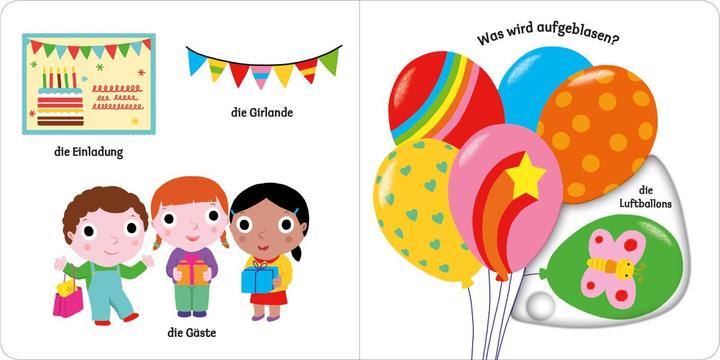 Actual product image Mein erstes Buch vom Geburtstag (German)