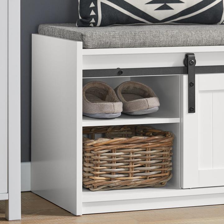 Produktbild SoBuy Garderobenbank (120 x 45 x 35 cm)