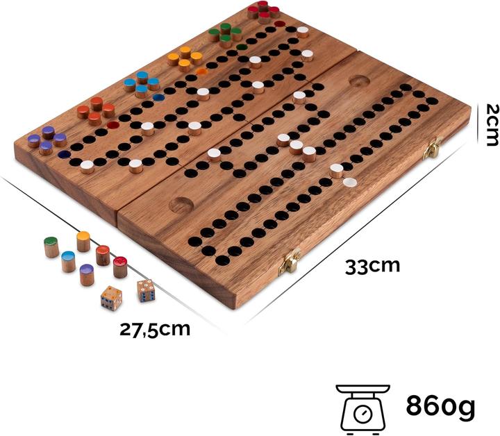 Remember Gioco Da Tavolo Seega - Gioco Di Strategia Per 2 Giocatori, Dai 6 Anni, In Legno E Cartone - 3