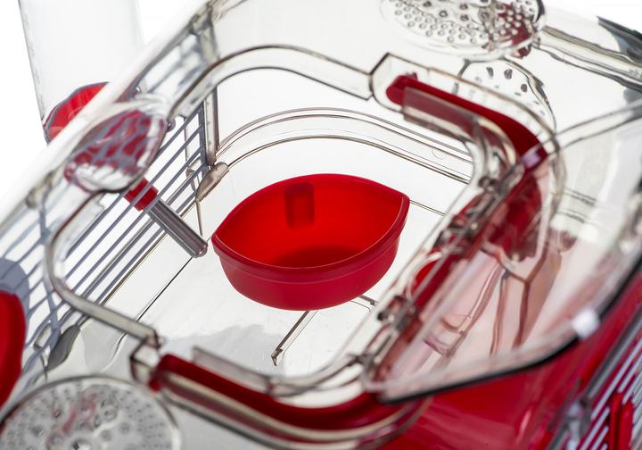 Actual product image Zolux cage RODY3 MINI red (206011)