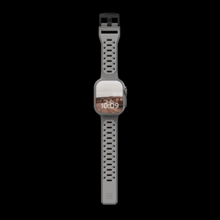 Actual product image UAG Civilian Strap- Apple Watch Ultra/42/44/45mm- titanium- (Silicone, Stainless steel)