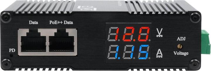 Actual product image Exsys Industrial PoE++ Gigabit Splitter 50W (802.3af (PoE), 802.3at (PoE+), 802.3bt (PoE++), 50 W)