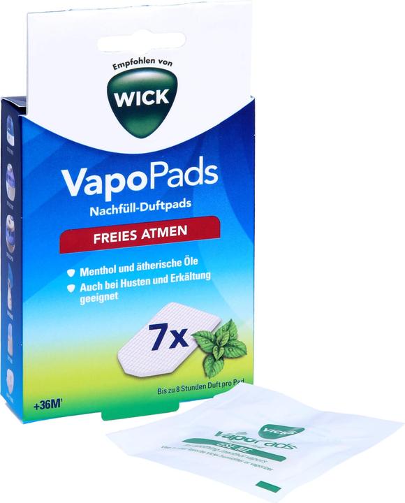 Wick WH 7 Tappetini Vapo Classic al mentolo (7 x)