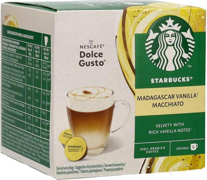 Image du produit Starbucks Vanilla Macchiato by Nescafé Dolce Gusto (6 x Port.)