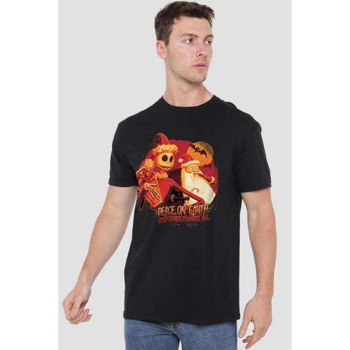 Produktbild The Nightmare Before Christmas Good Scares Towards All TShirt (S)