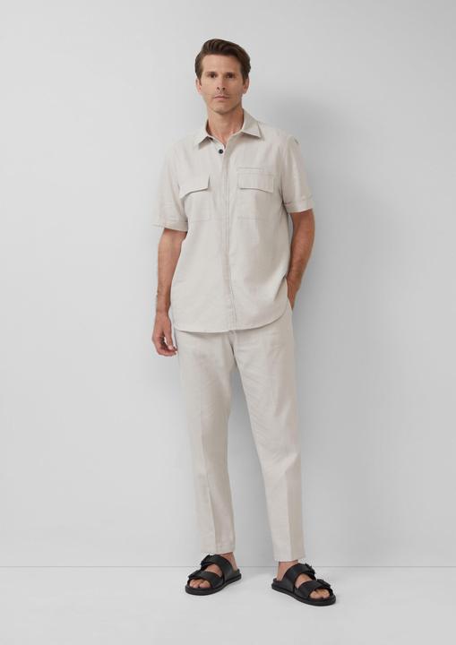 Actual product image S.Oliver Hose Chino aus Leinenmix im Relaxed Fit (48)