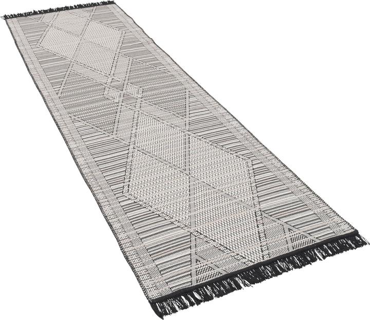 Pergamon Läufer Teppich Beidseitig Ethno Kelim (80 x 250 cm)