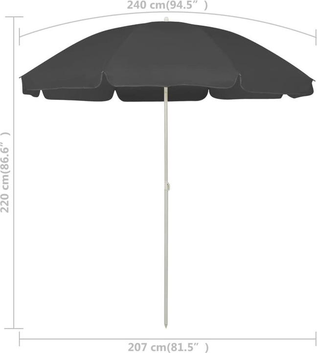 Actual product image vidaXL Gerit (2.07 m)