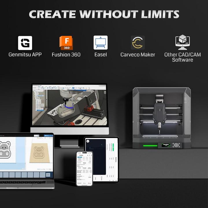 Actual product image Genmitsu CNC milling machine