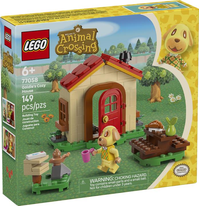 Produktbild LEGO Animal Crossing™ Bienchens gemuetliches Haus | Bauset fuer kreative Rollenspiele - 77058 149 Teile (77058)