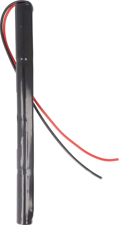 Produktbild XCell Notleuchtenakku NiCd 4,8V 800mAh L1x4 Mignon AA mit 200mm Kabel einseitig (1 Stk., 800 mAh, Ladegerät inkl. Akku)