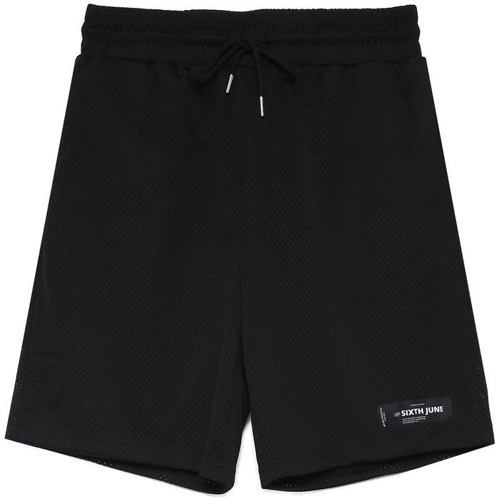 Sixth June, Herren, Shorts, Mesh Shorts, Schwarz, (S)