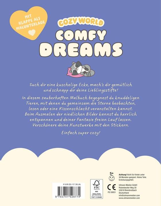 Produktbild Cozy World - Comfy Dreams (mit Stickern)