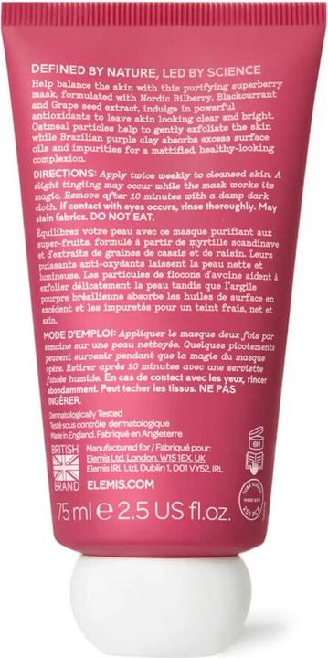 Elemis Superfood Berry Boost Mask (75 ml)