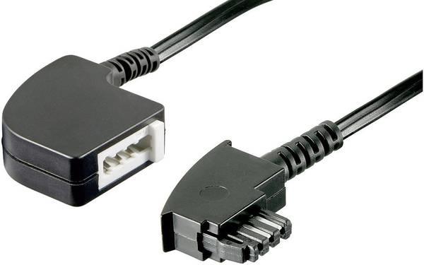 Produktbild Basetech Telefon (analog) Verlängerungskabel (1x TAE-F-Stecker