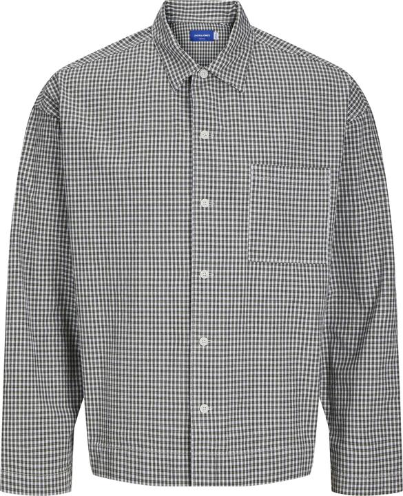 Actual product image Jack & Jones Jorroxbury Boxy Overshirt Ls Ln (S)