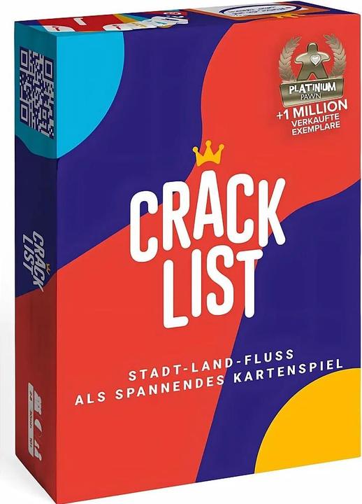 Produktbild Crack List (d) (Deutsch, 2 - 8 Spieler)