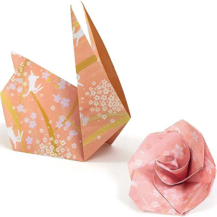 Actual product image Djeco Origami paper Haru 100 sheets (100 x)