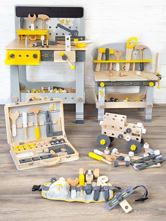 Produktbild small foot Werkzeugkasten 2 in 1 "Miniwob"
