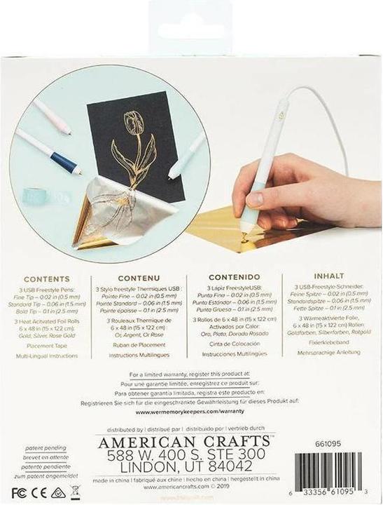 Actual product image We R Memory Keepers Foil Quill Pens