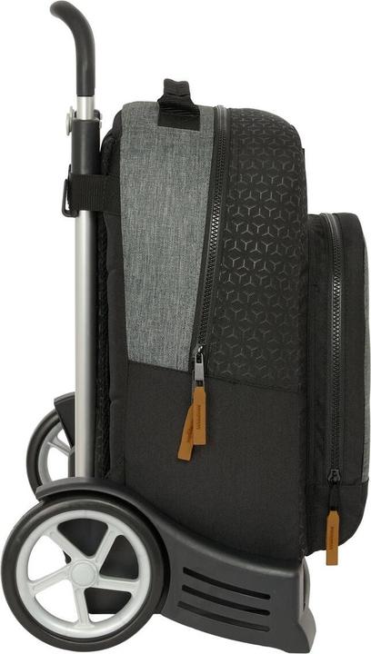 Produktbild Safta School Rucksack with Wheels BlackFit8 Old school Black Grey 32 x 42 x 15 cm