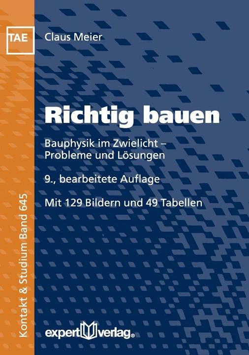 Produktbild Richtig bauen (Deutsch, Claus Meier, 2016)