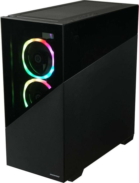 Actual product image Enermax K 8 ARGB (black, tempered glass) (mATX, Mini-ITX, ATX)