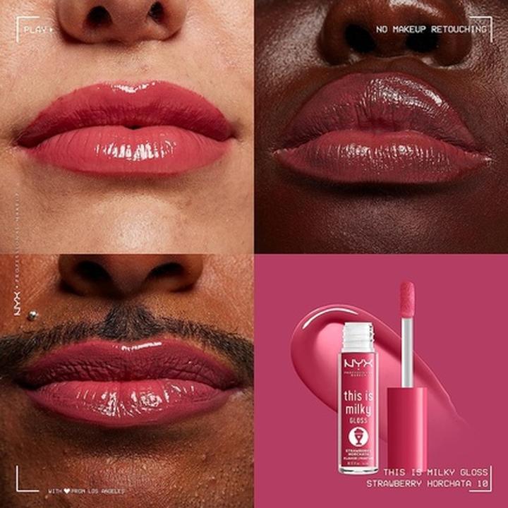 Produktbild NYX Professional Make-Up This Is Milky Gloss (10 Strawberry Horchata Shake)