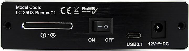 Productafbeelding LC-Power ext. 3,5" Behuizing LC-35U3-Becrux-C1 (3.5")