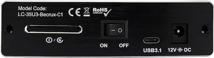 Actual product image LC-Power ext. 3.5" Housing LC-35U3-Becrux-C1 (3.5")