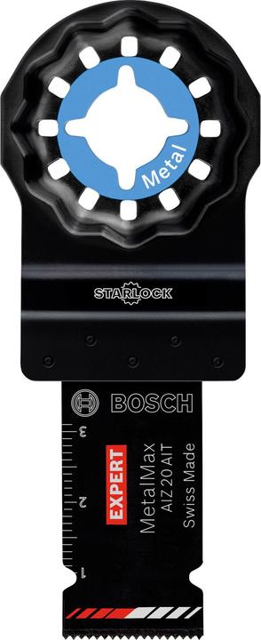 Actual product image Bosch Professional Zubehör EXPERT MetalMax AIZ 20 AIT Blade for multifunction tools, 40 x 20 mm, 5 pcs.