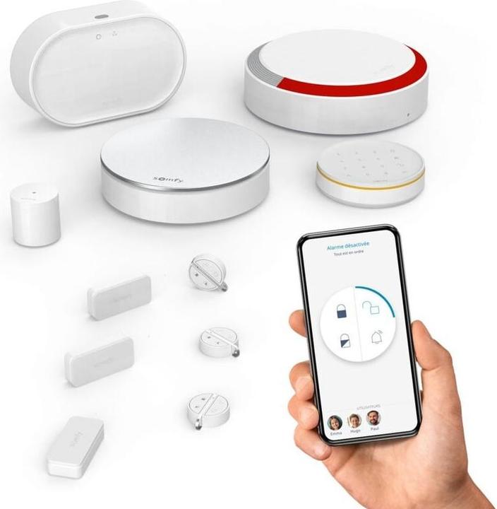 somfy Allarme Domestico Avanzato Plus Senza Filo Connesso a Sirena Esterna