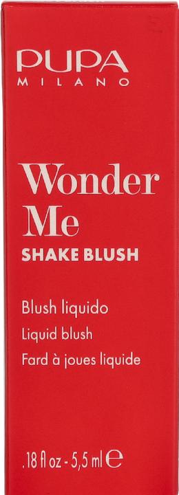 Actual product image Pupa Milano Wonder Me Shake Blush 001 Cosmopolitan Kiss 5.5ml (001 Cosmopolitan Kiss)