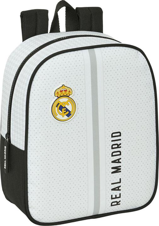 Real Madrid CF Zaino per bambini Real Madrid C.F. 24/25 Bianco Grigio 22 x 27 x 10 cm (6 l)