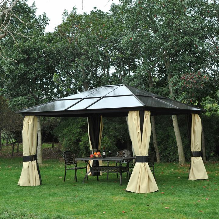 Actual product image Outsunny Pavilion garden luxury (420 cm, 360 cm)