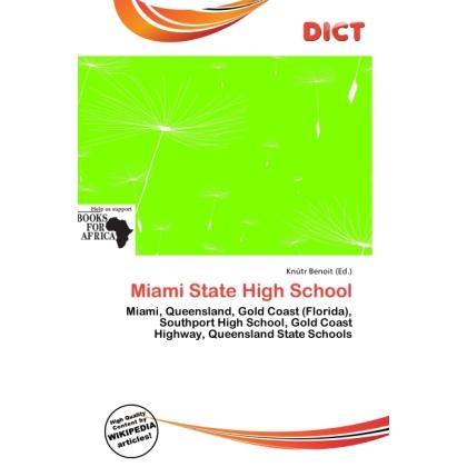 Miami State High School, Ratgeber von Knútr Benoit