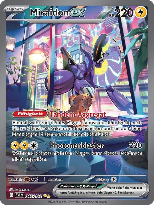 Produktbild Pokémon Pokemon KP01 Karmesin&Purpru Booster (Deutsch, Booster Pack)