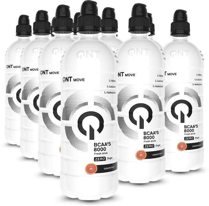 Actual product image QNT BCAA'S 8000 (Grapefruit, 12 x)