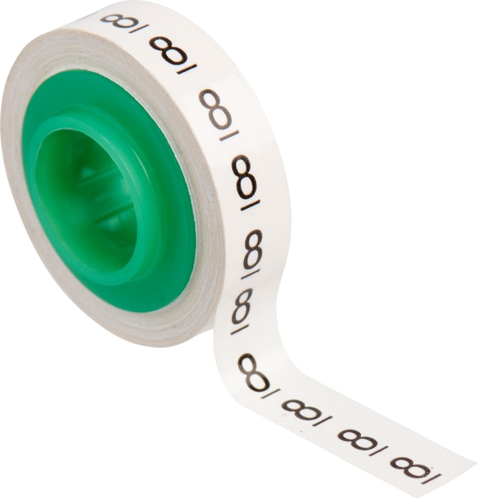 Actual product image 3M Scotchcode™ Cable Marker Refill Rolls Digit "8" 80-6114-2801-4 Content: 3 Roll(s)