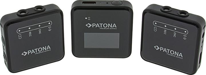 Actual product image Patona Premium Wireless Microphone M16
