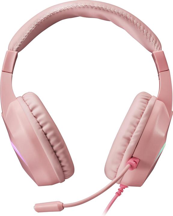 Actual product image Mars Gaming Casque Micro Gamer MH122 RGB (Rose) (Cable)