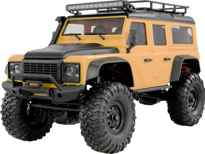 Actual product image Amewi RC Crawler Mini-D90 AMXRock 4WD 1:16 RTR gelb (RTR Ready-to-Run)