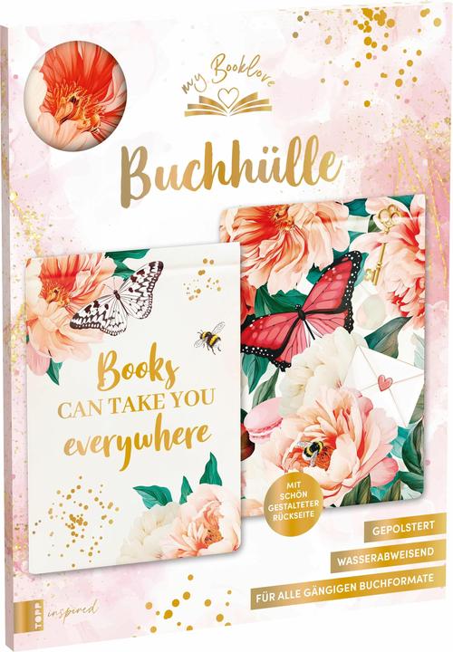 Produktbild frechverlag:Booklove Buchhülle hell